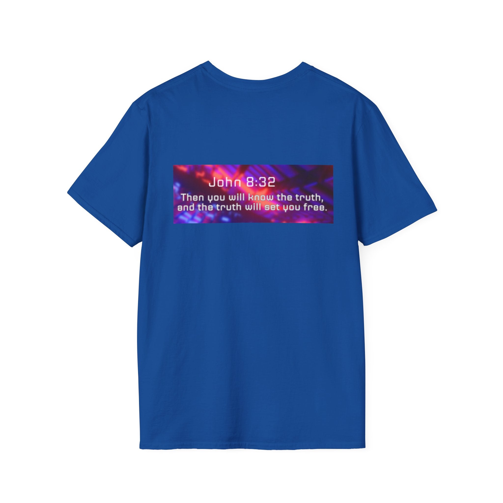 Truth Matters Brand T‑Shirt — Christian Faith Tee with Bible verse on back