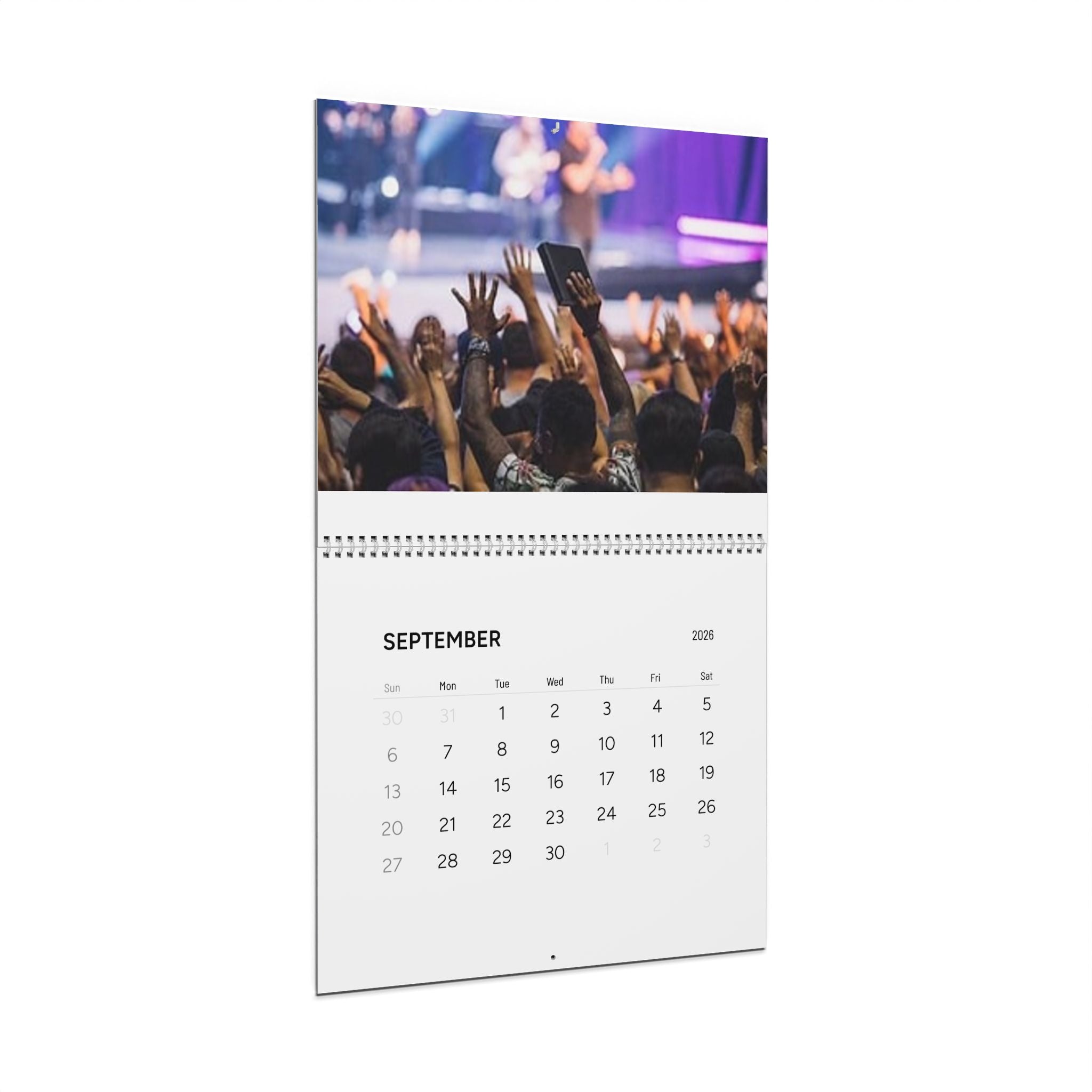 2026 Revival NOW! Worship Wall Calendar — Monthly Faith & Prayer Photos