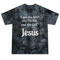 The Way Tie-Dye Tee — John 14:6 Christian Scripture Shirt