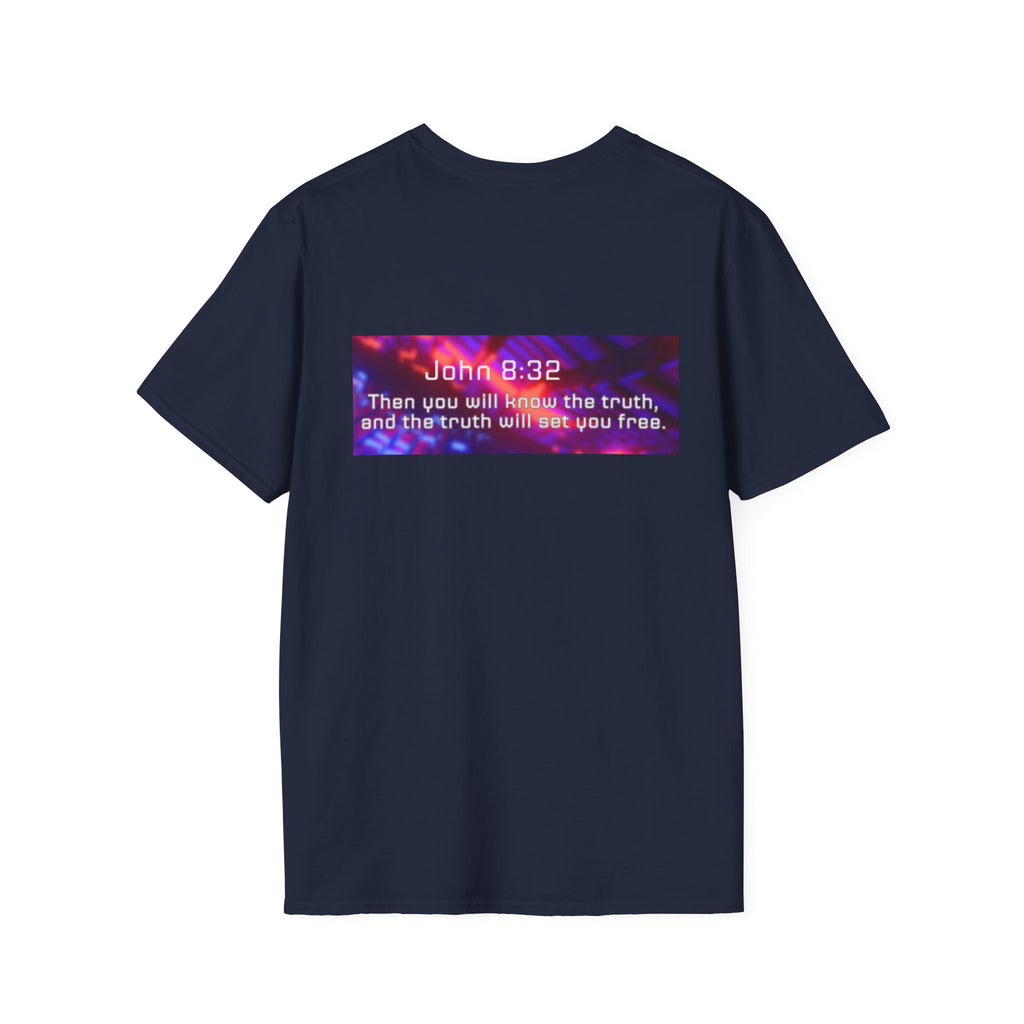 Truth Matters Brand T‑Shirt — Christian Faith Tee with Bible verse on back