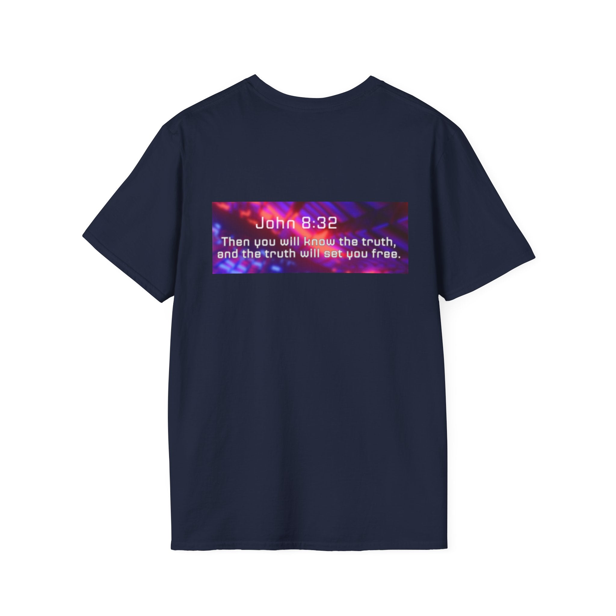 Truth Matters Brand T‑Shirt — Christian Faith Tee with Bible verse on back