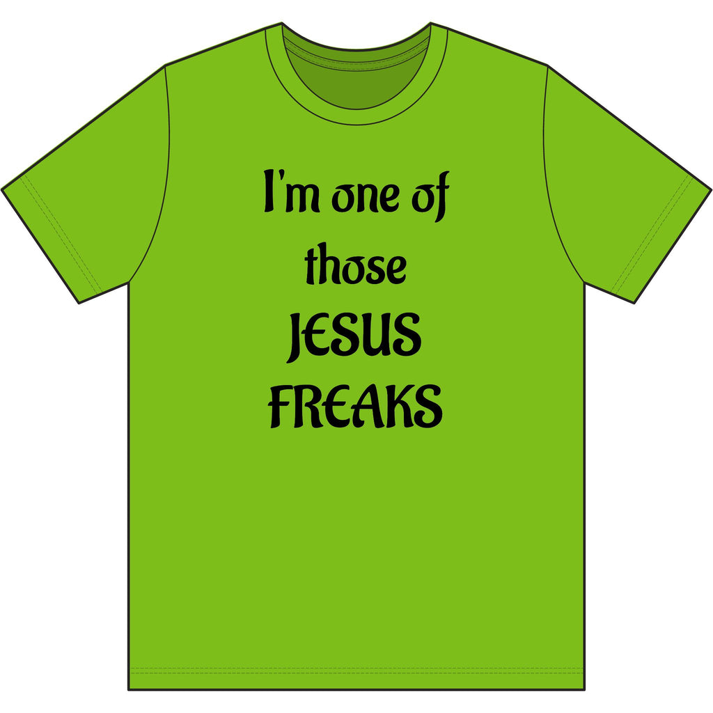 Jesus Freak Tee — Bold Christian Cross Graphic T-Shirt