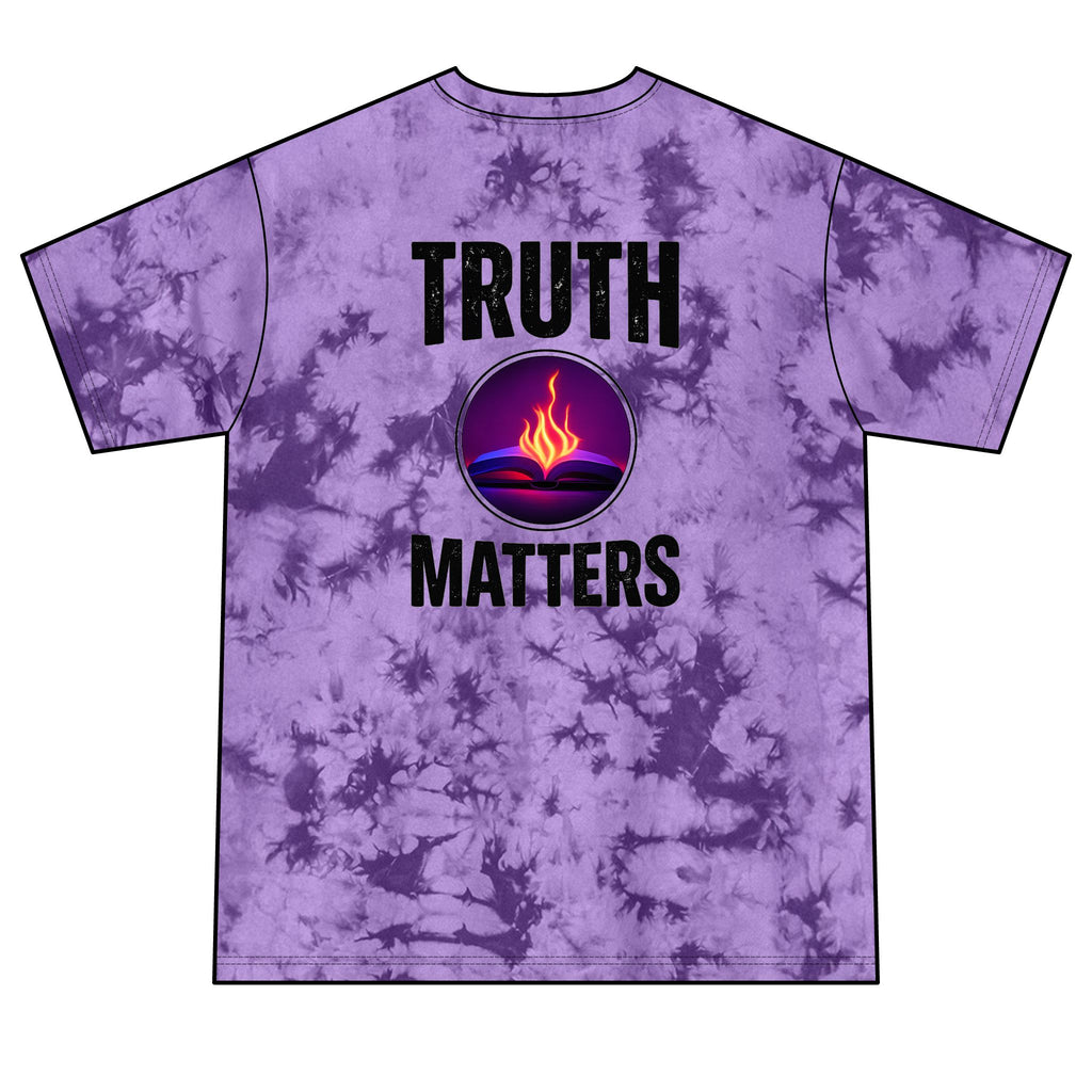 Truth Matters Tie-Dye Tee with John 8:32