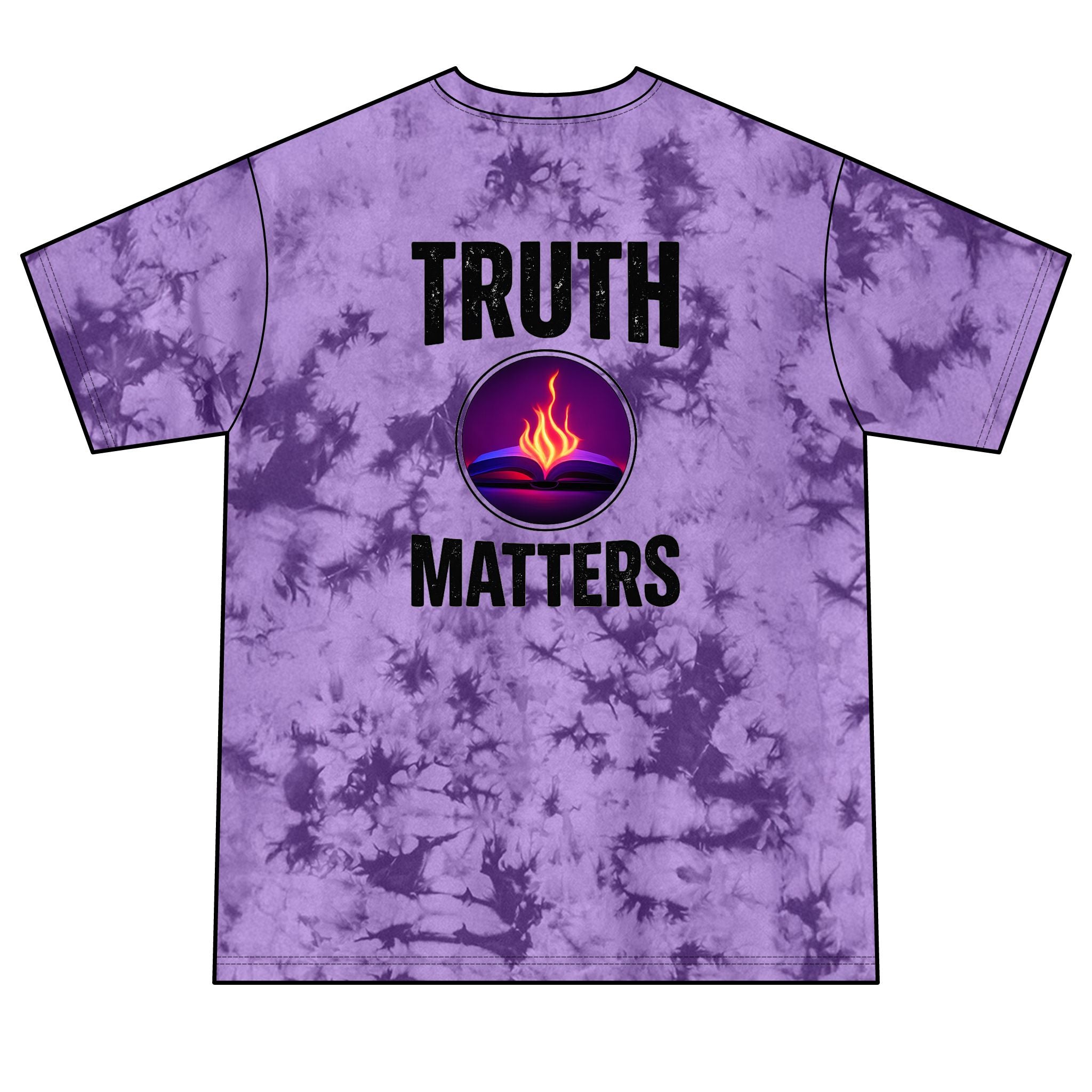 Truth Matters Tie-Dye Tee with John 8:32