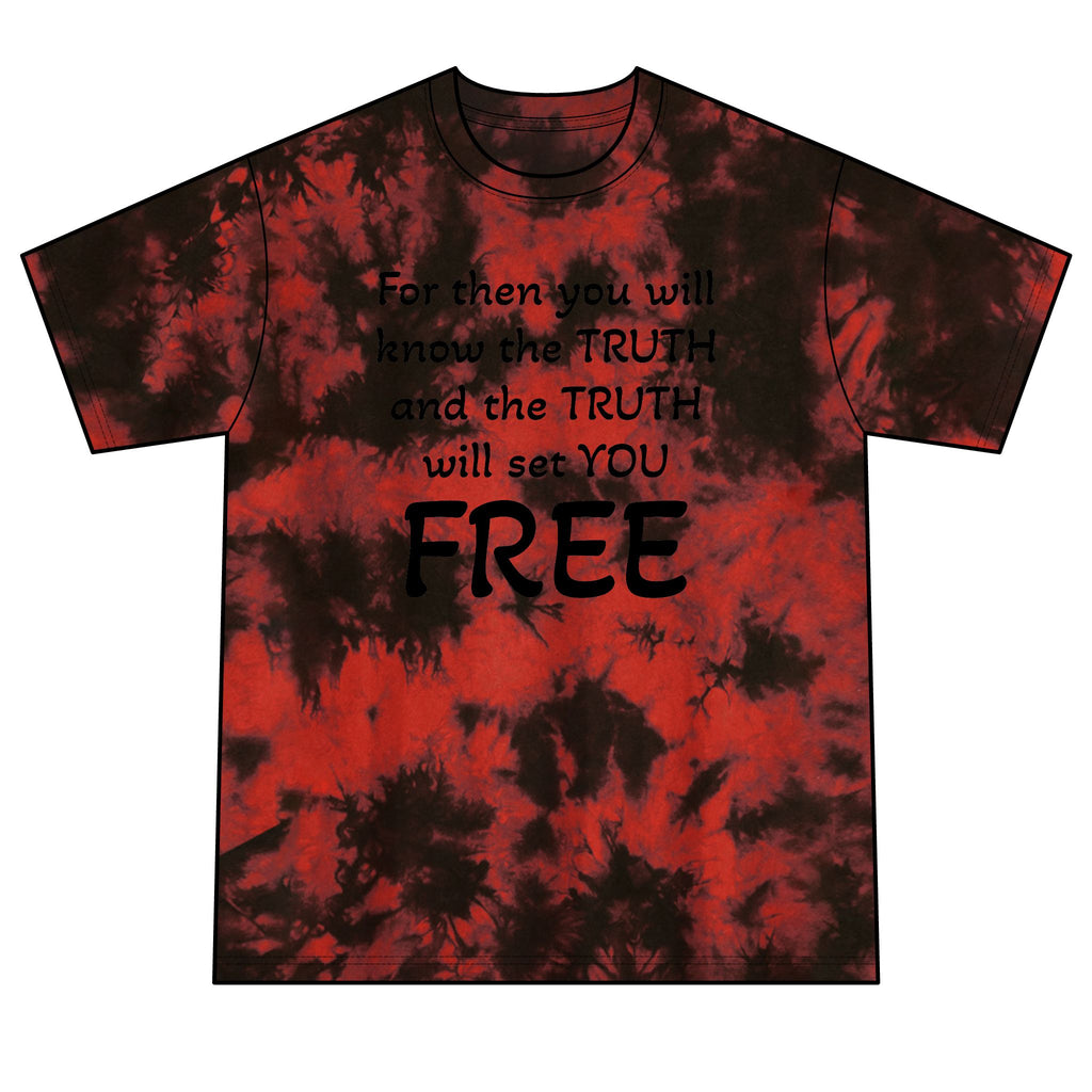 Truth Matters Tie-Dye Tee with John 8:32