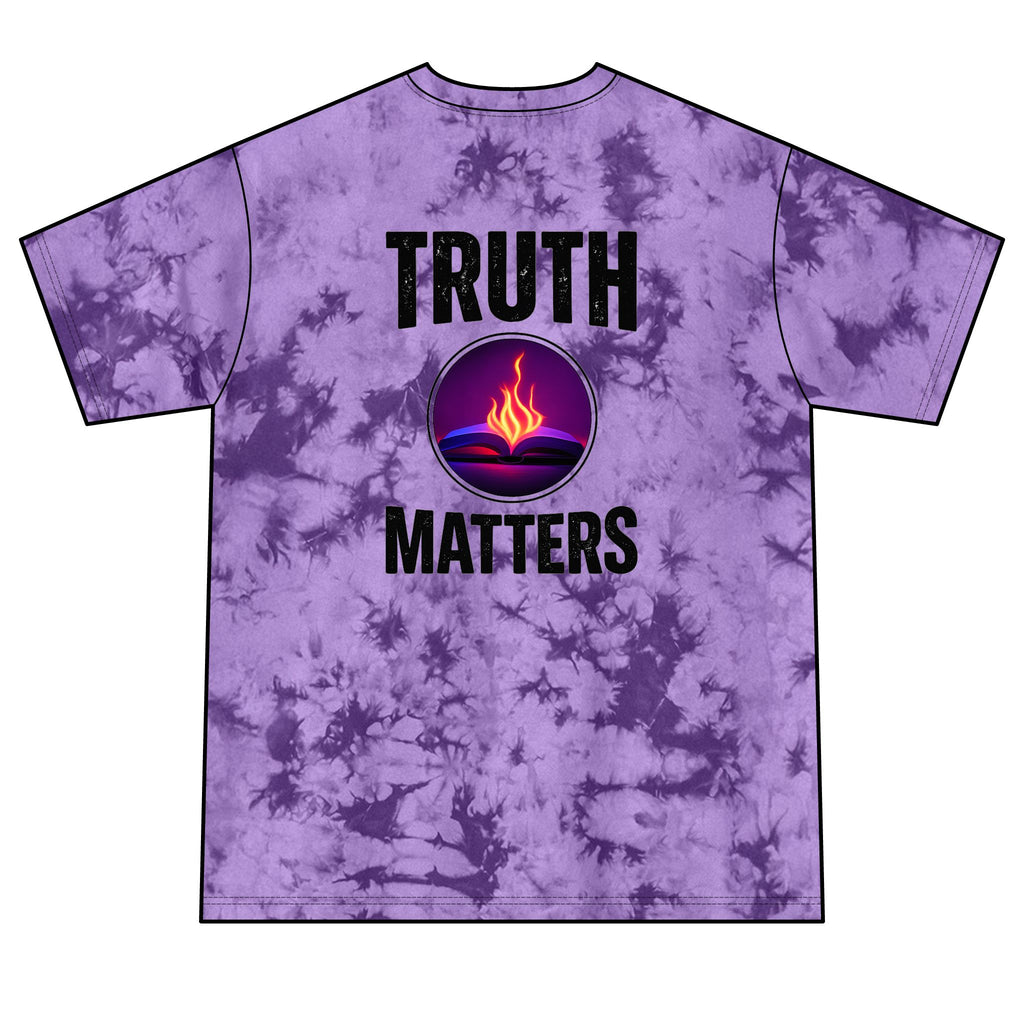 The Way Tie-Dye Tee — John 14:6 Christian Scripture Shirt