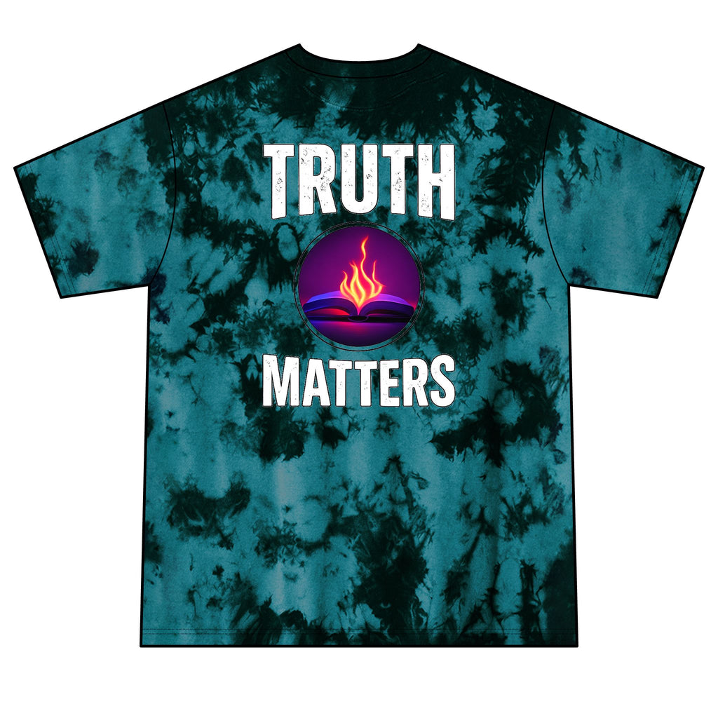 The Way Tie-Dye Tee — John 14:6 Christian Scripture Shirt