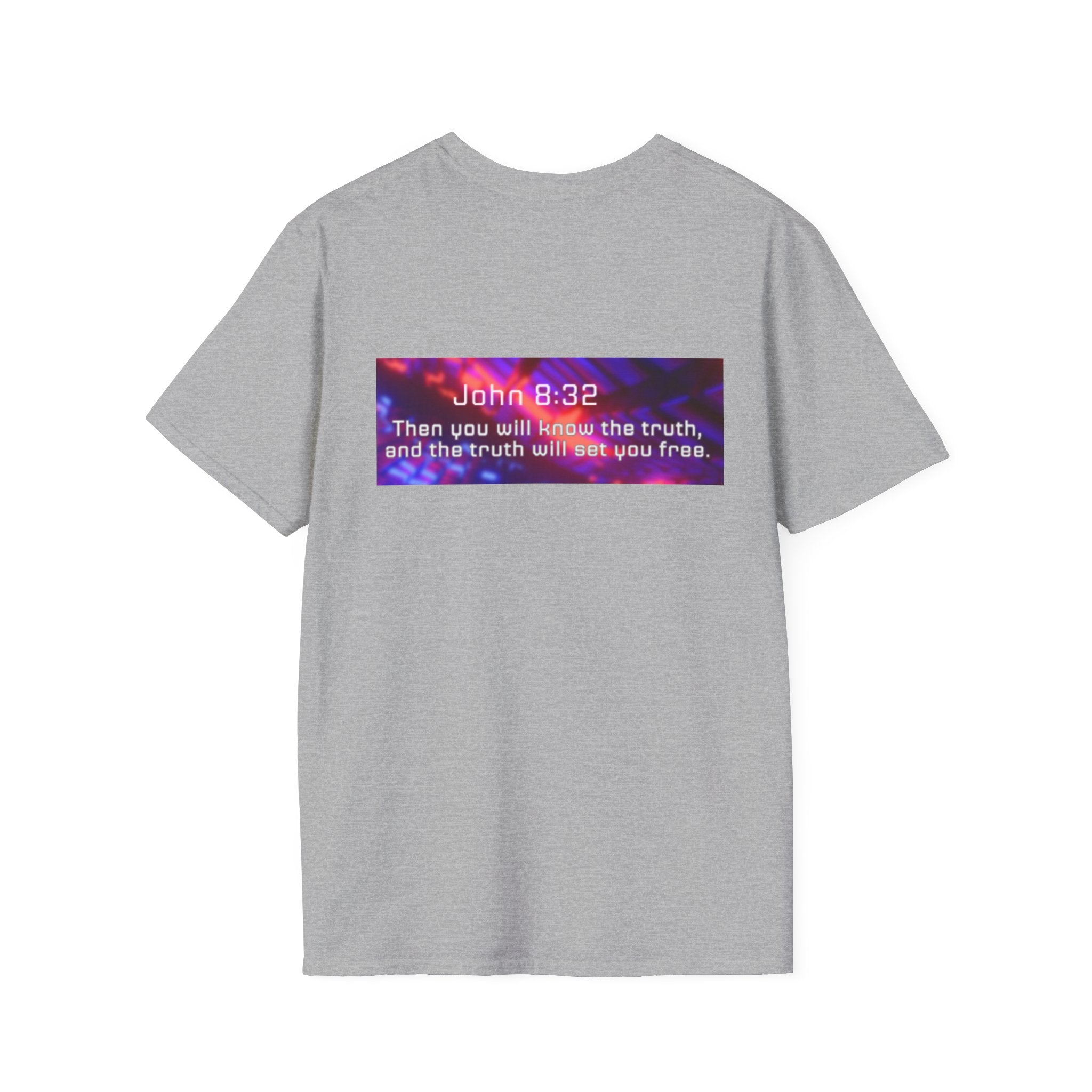 Truth Matters Brand T‑Shirt — Christian Faith Tee with Bible verse on back