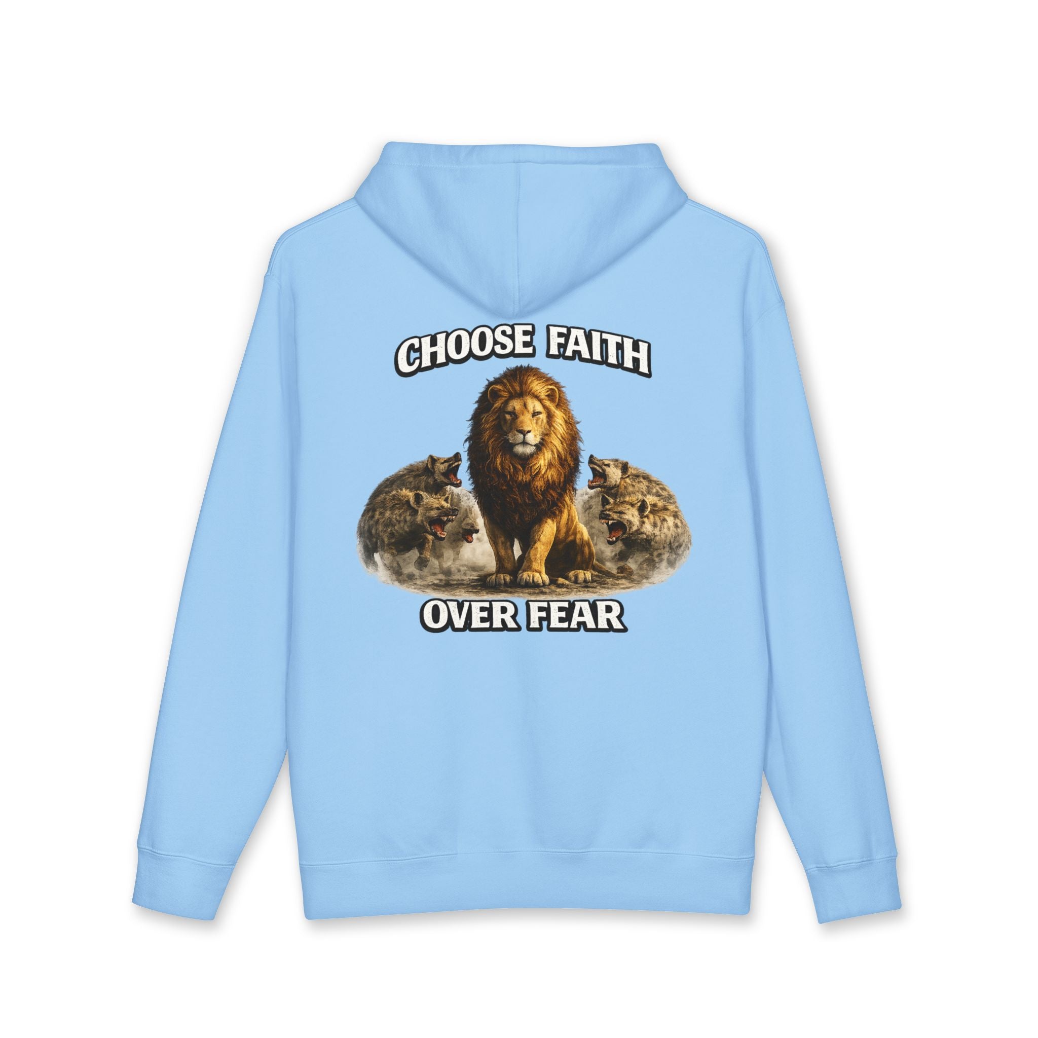 Faith over Fear Graphic Hooded Sweatshirt