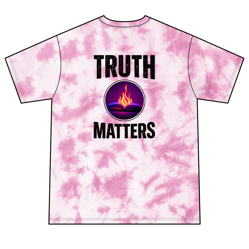 Truth Matters Tie-Dye Tee with John 8:32