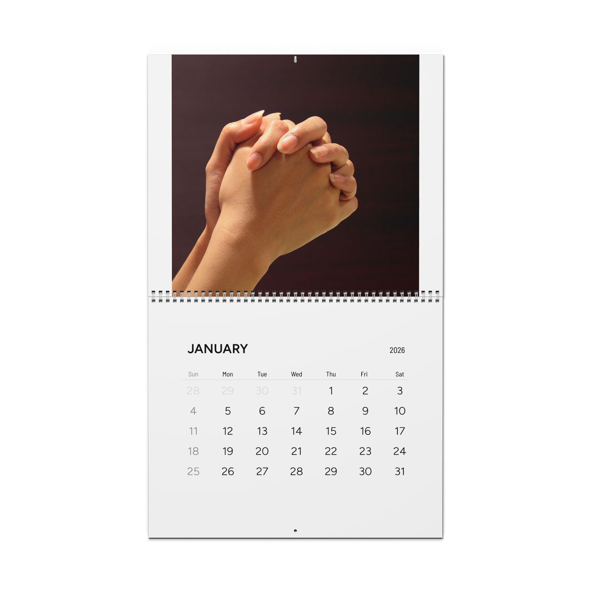 2026 Revival NOW! Worship Wall Calendar — Monthly Faith & Prayer Photos