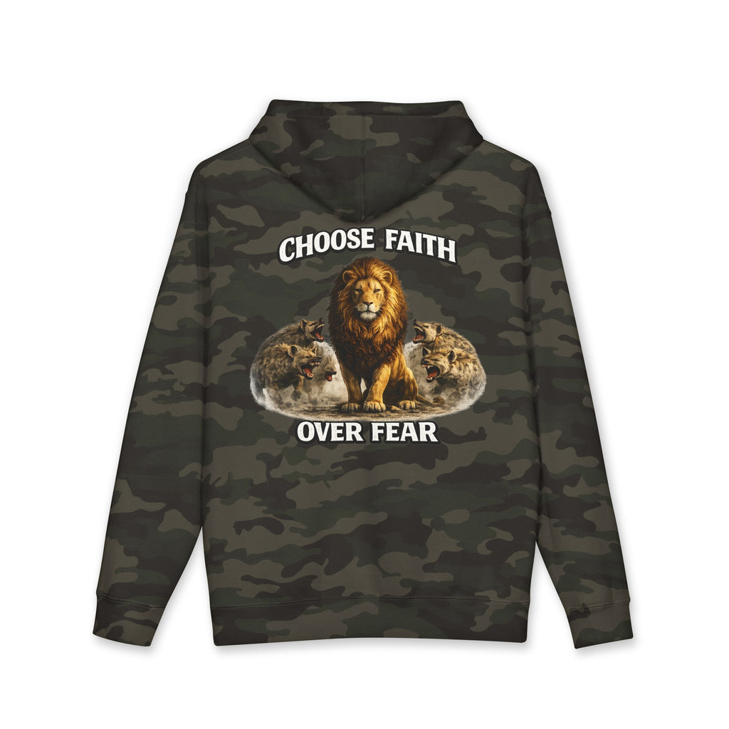 Faith over Fear Graphic Hooded Sweatshirt