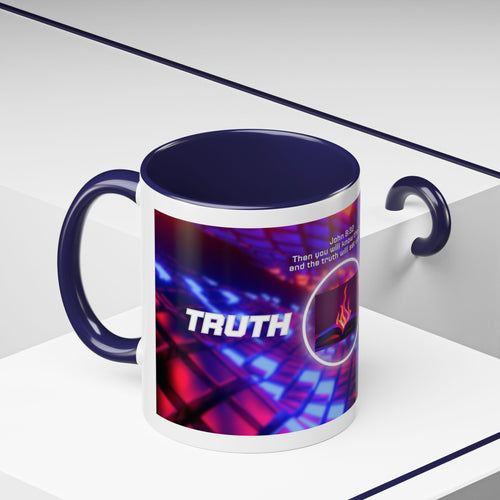 "Truth Matters" Accent Coffee Mug (11, 15oz)