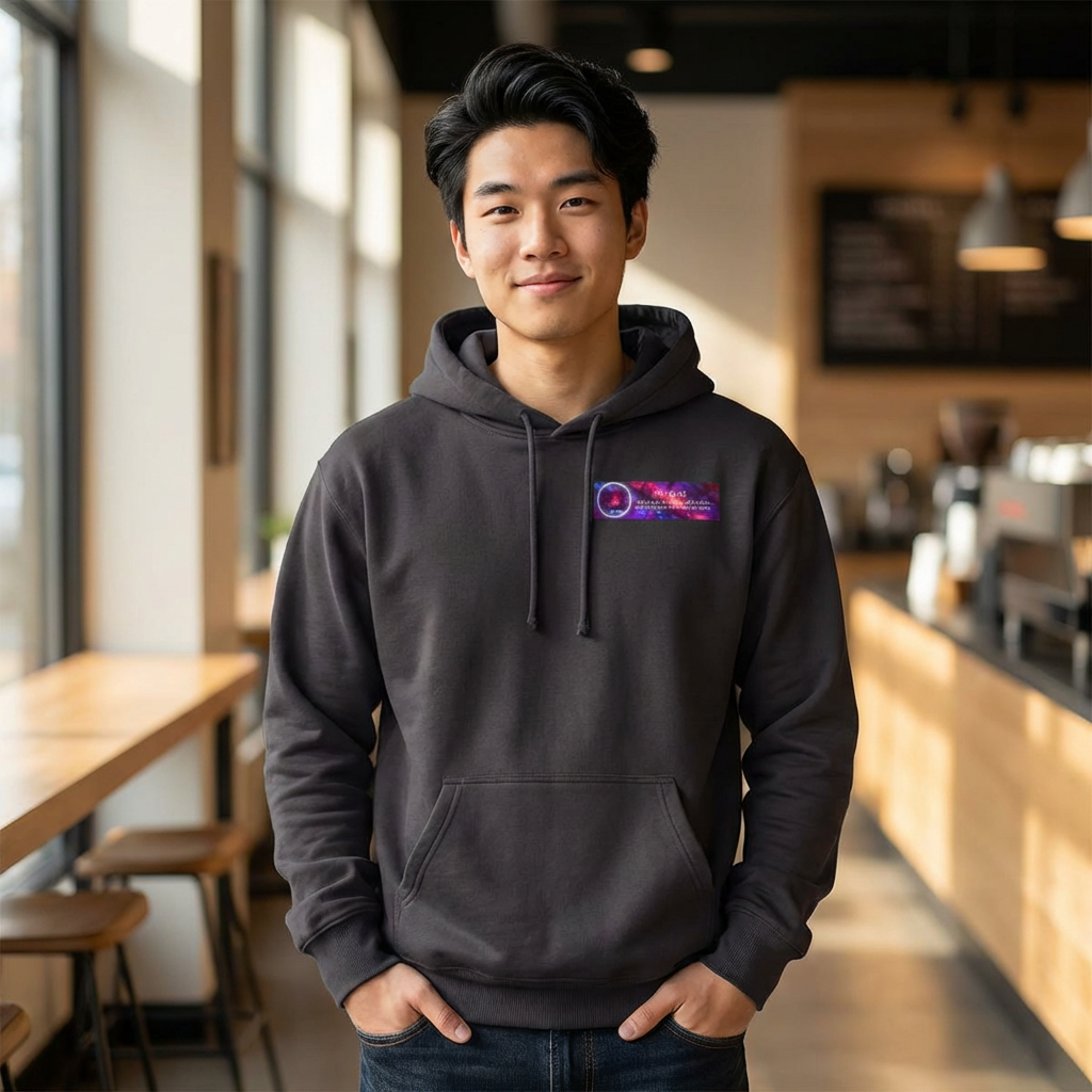 Truth Matters Hoodie — Spiritual Flame Graphic Hooded Sweatshirt