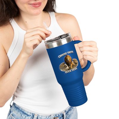Choose Faith Over Fear 40oz Insulated Travel Mug