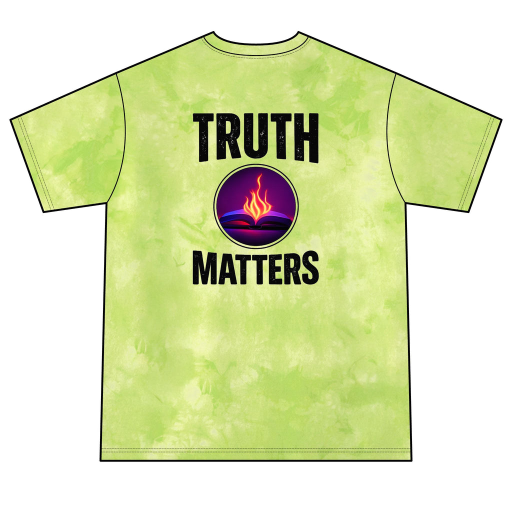 Truth Matters Tie-Dye Tee with John 8:32