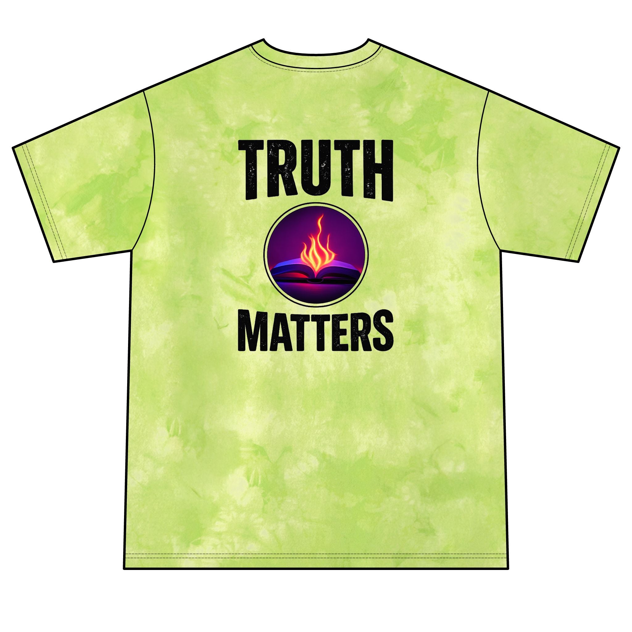Truth Matters Tie-Dye Tee with John 8:32