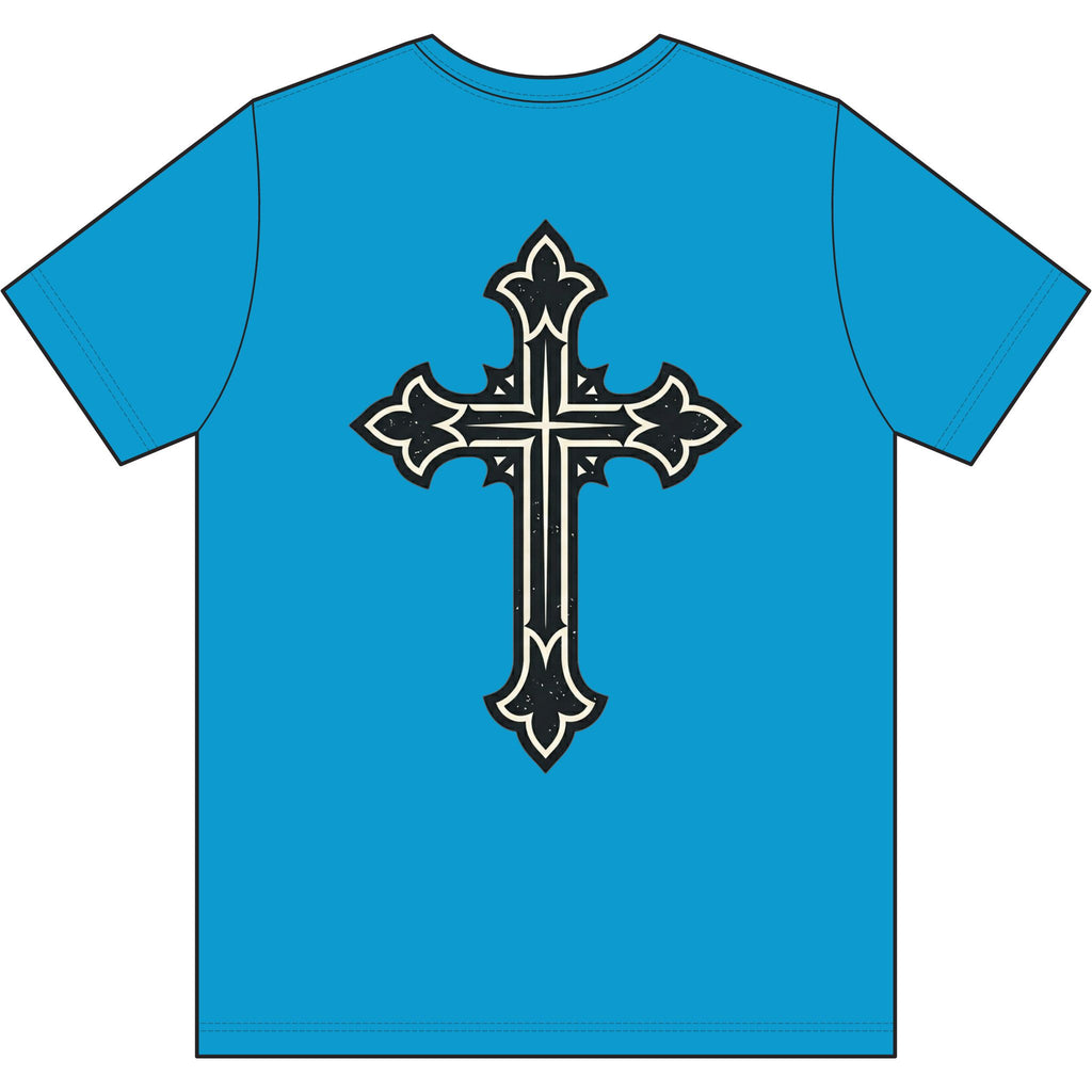 Jesus Freak Christian T-shirt with Decorative Cross