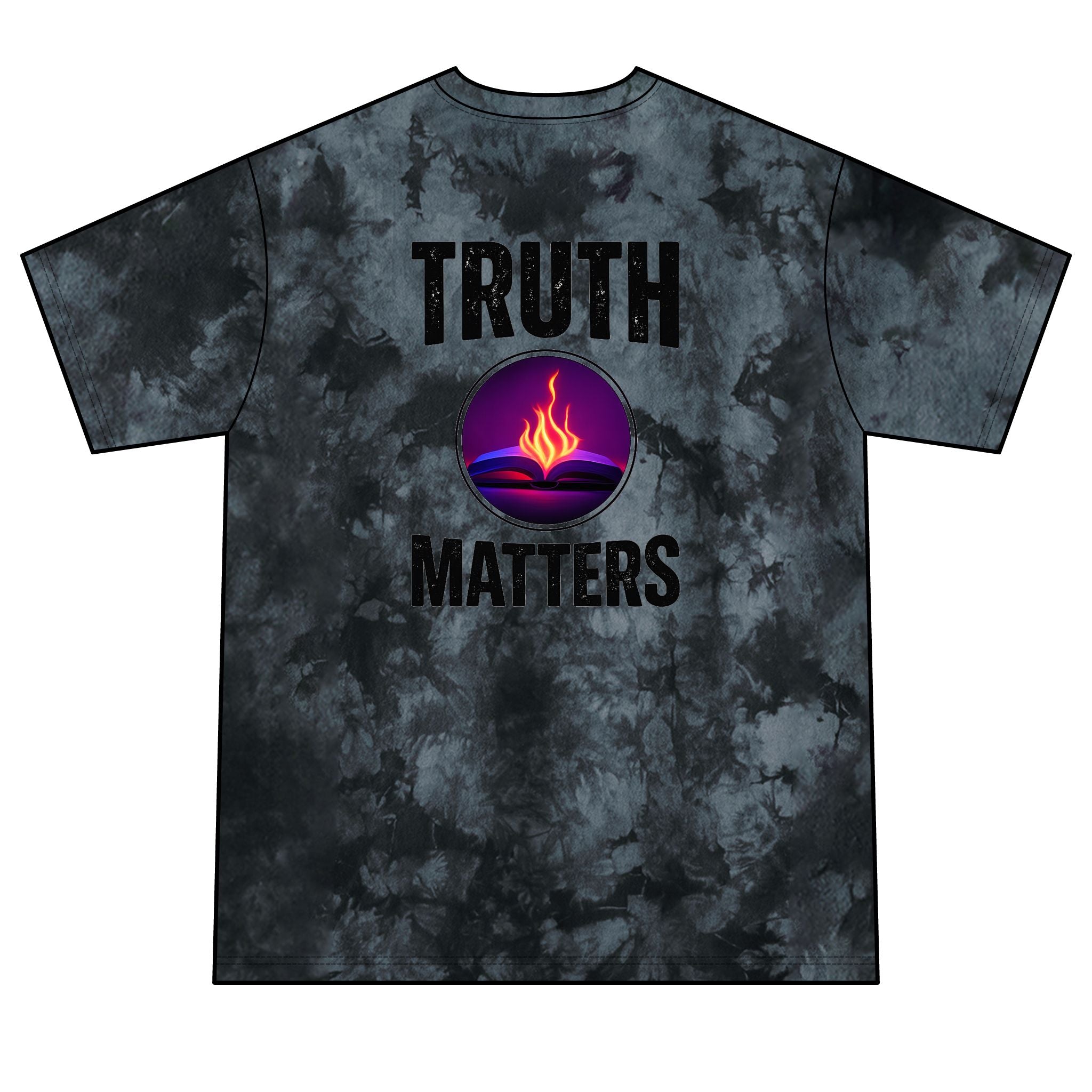 Truth Matters Tie-Dye Tee with John 8:32