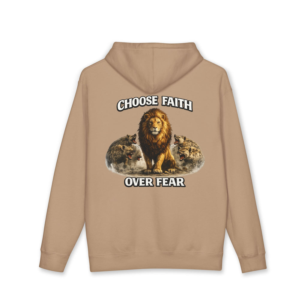 Faith over Fear Graphic Hooded Sweatshirt