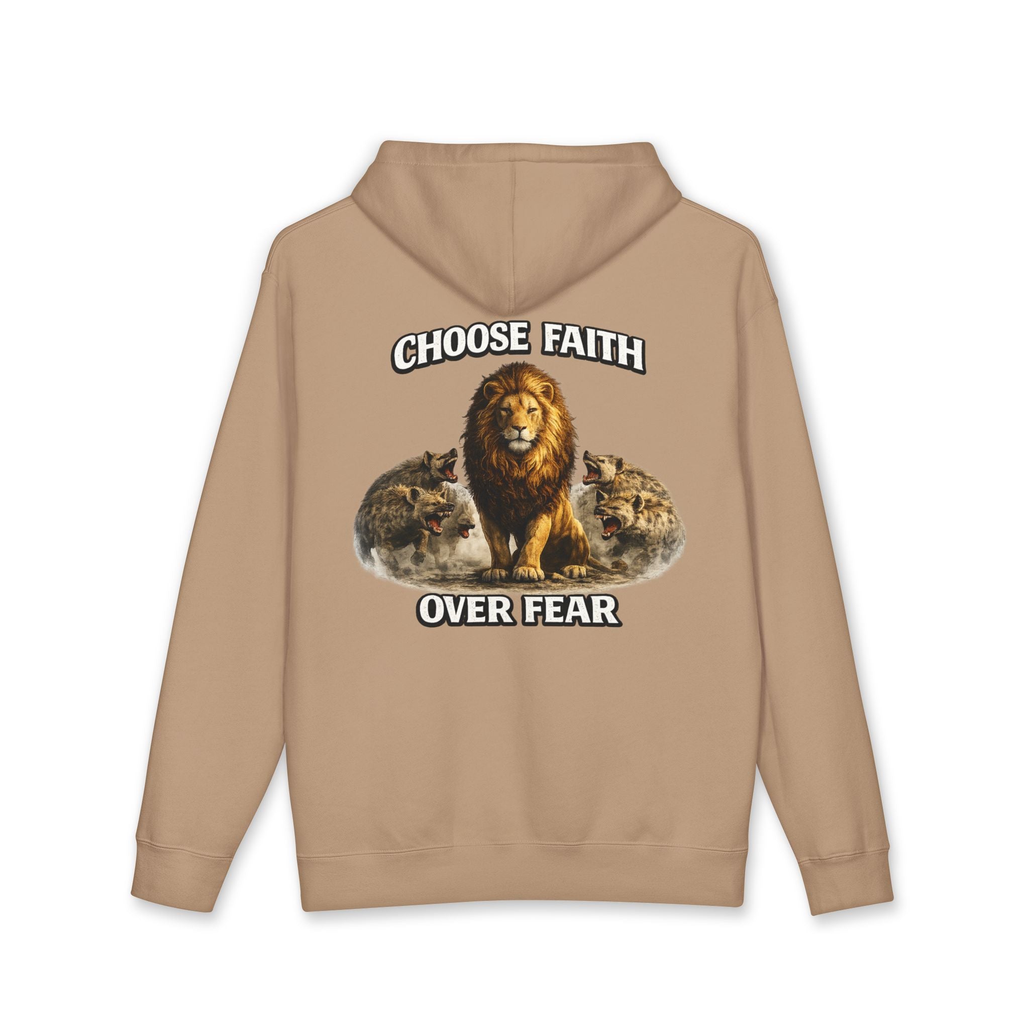 Faith over Fear Graphic Hooded Sweatshirt