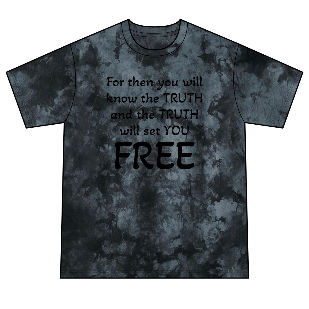 Truth Matters Tie-Dye Tee with John 8:32