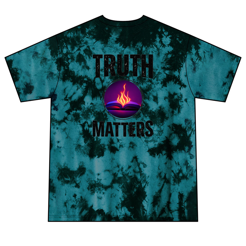 Truth Matters Tie-Dye Tee with John 8:32