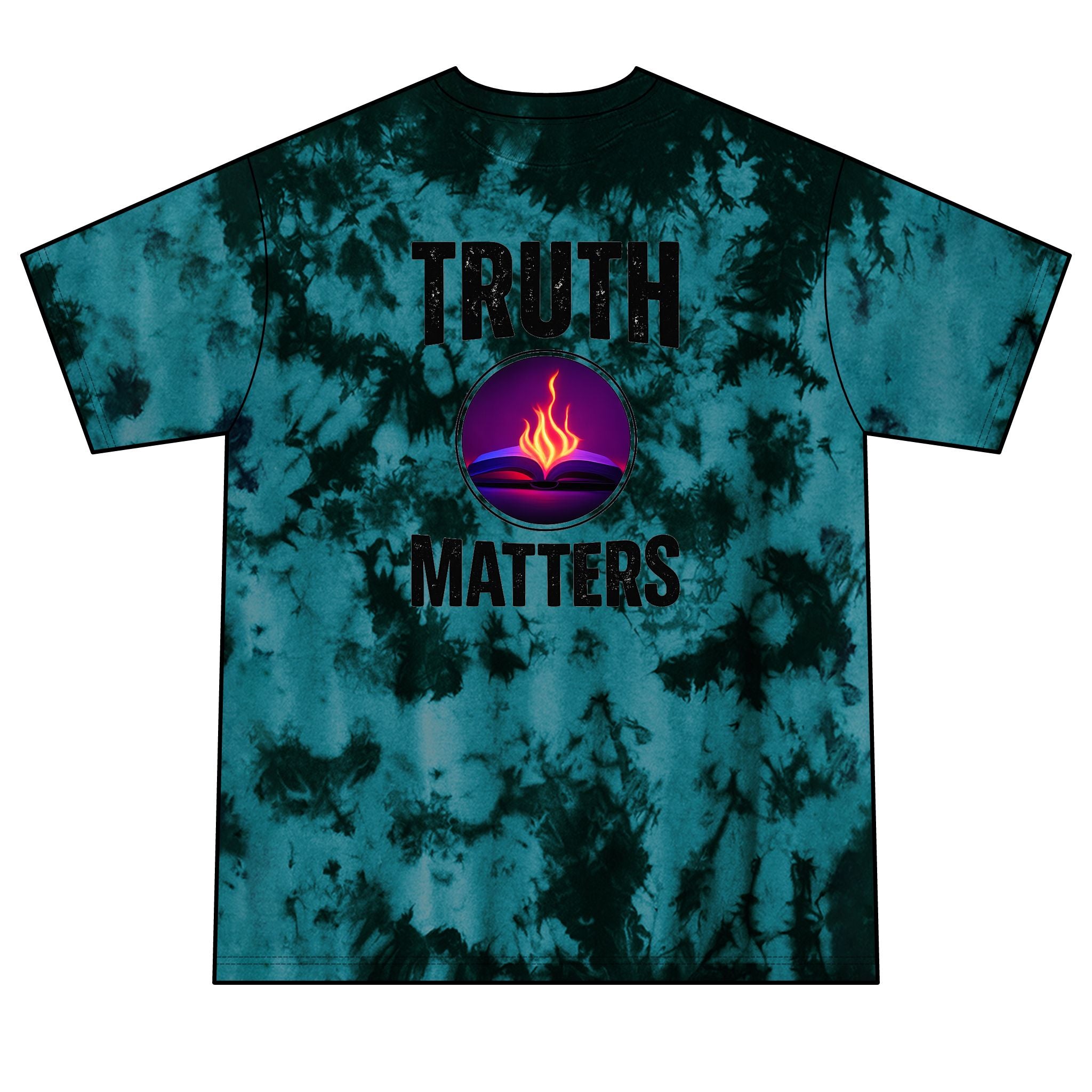 Truth Matters Tie-Dye Tee with John 8:32