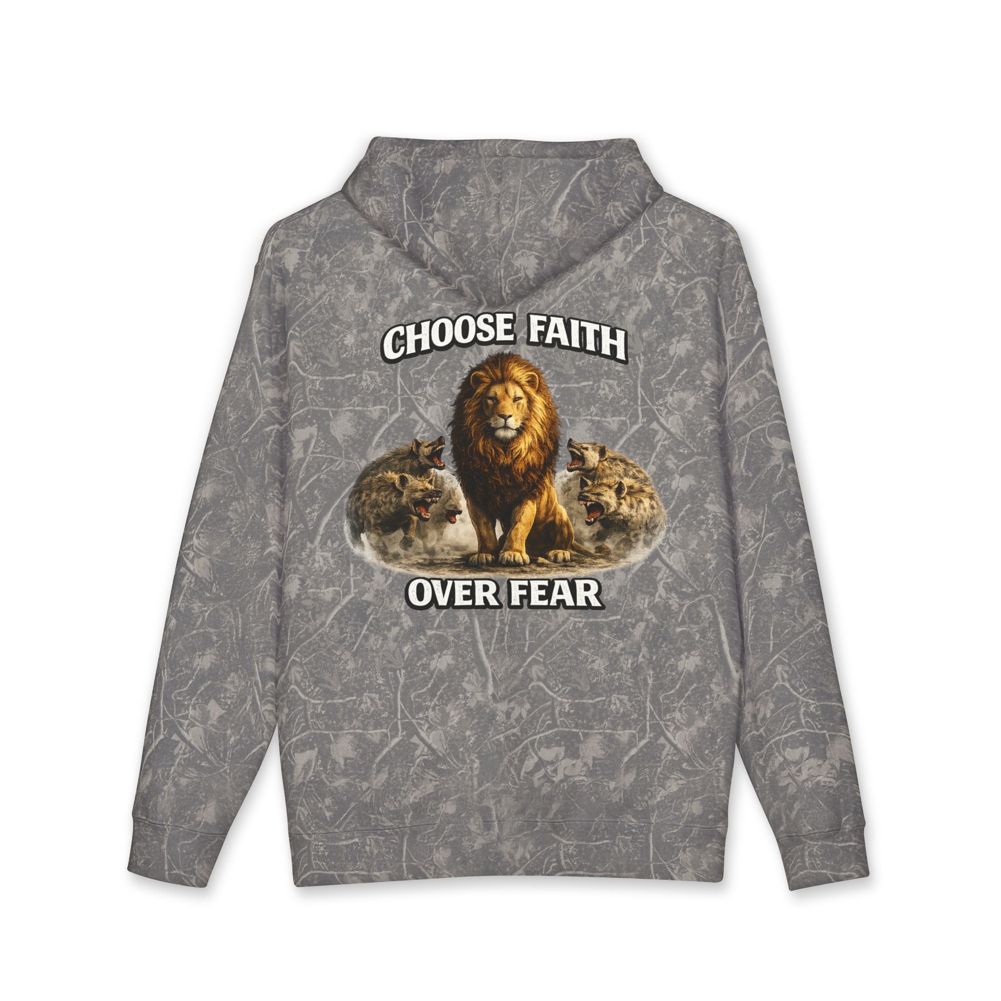 Faith over Fear Graphic Hooded Sweatshirt