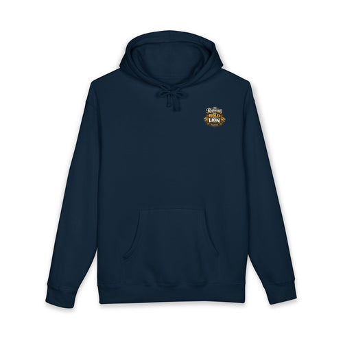 Faith Over Fear Hoodie — Christian Lion Graphic Sweatshirt