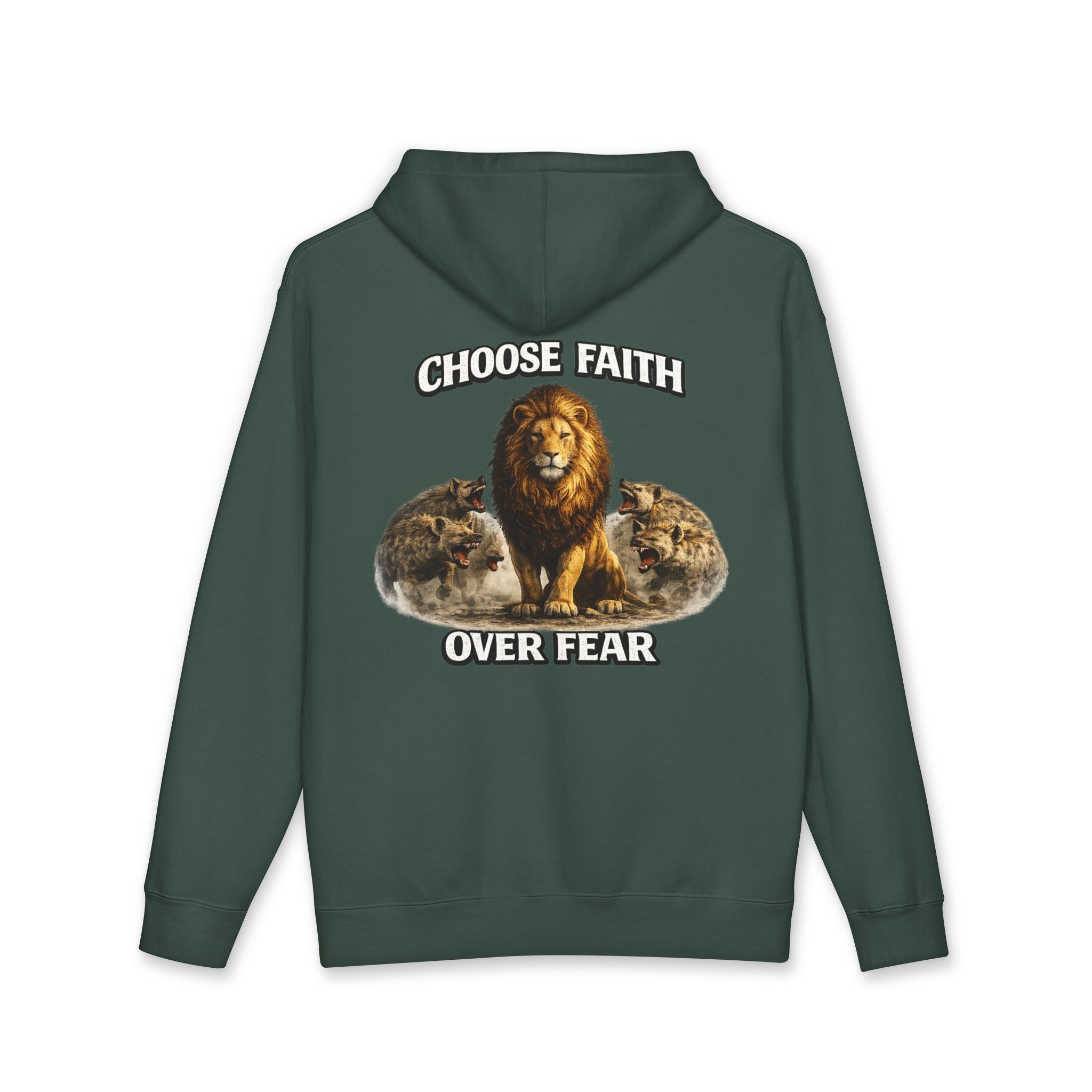 Faith over Fear Graphic Hooded Sweatshirt